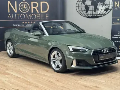 Gebraucht Audi A5 Cabriolet Advanced Plus 150 PS (110 kW) 2022 Distriktgrün metallic (metallic) Cabrio