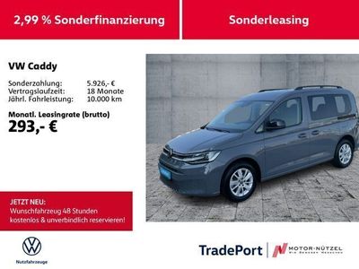 gebraucht VW Caddy 1.5TSI LIFE LED+SHZ+RFK+GRA+ERGO+MFL+LM16"