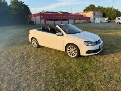 Gebraucht VW Eos Sportline 122 PS (89 kW) 2014 Weiß Cabrio