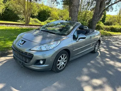 Brugt Peugeot 207 CC Roland Garros 120 HK (88 kW) 2010 Grå Cabriolet