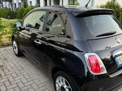 Gebraucht Fiat 500 Pop 69 PS (50 kW) 2010 Schwarz Kleinwagen