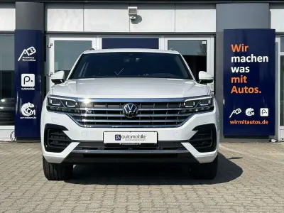 Second-hand VW Touareg R-line 286 CP (210 kW) 2022 Alb SUV
