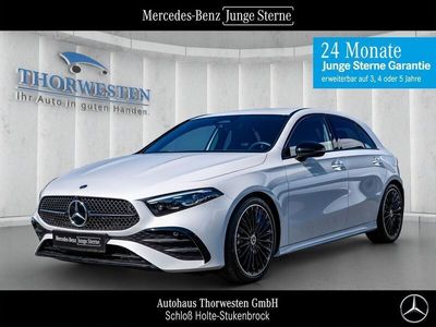 Gebraucht Mercedes A200 AMG line 163 PS (119 kW) 2023 Digitalweiß Limousine