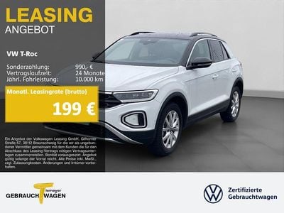 Gebraucht VW T-Roc Goal 150 PS (110 kW) 2025 Weiß SUV