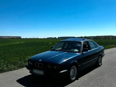 Second-hand BMW 525 192 CP (141 kW) 1992 Albastru Berlinǎ