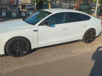 Gebraucht Audi A5 S-Line 190 PS (139 kW) 2015 Weiß Coupé