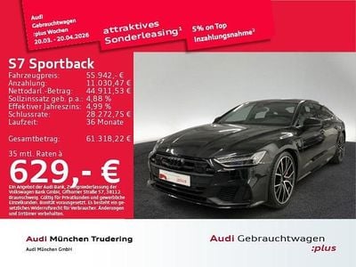 Gebraucht Audi S7 Ambiente 344 PS (253 kW) 2022 Mythosschwarz metallic Kleinwagen