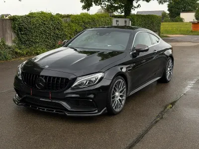 Używany Mercedes C63 AMG AMG 476 KM (350 kW) 2018 Czarny Coupe