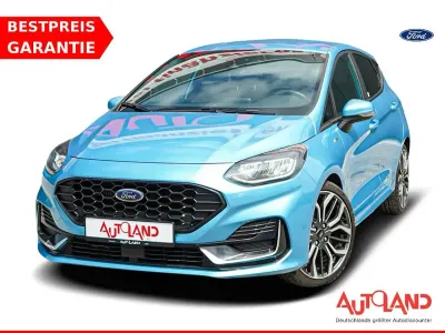 Gebraucht Ford Fiesta ST-Line 125 PS (91 kW) 2022 Blau Kleinwagen