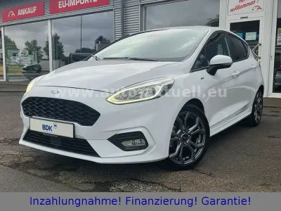 Gebraucht Ford Fiesta ST-Line 101 PS (74 kW) 2018 Frozen white Kleinwagen