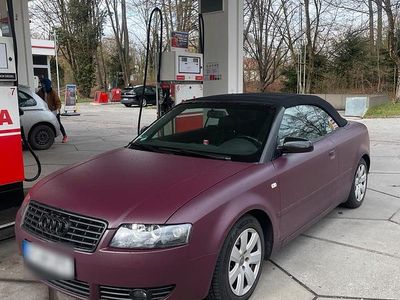 Gebraucht Audi A4 Cabriolet 170 PS (125 kW) 2002 Schwarz Cabrio