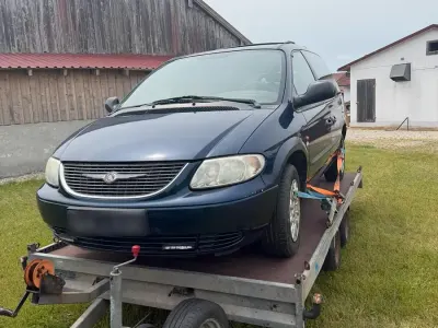Gebraucht Chrysler Voyager 143 PS (105 kW) 2006 Blau Van / Kleinbus