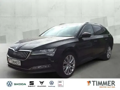 Gebraucht Skoda Superb Style 150 PS (110 kW) 2022 Schwarz Kombi