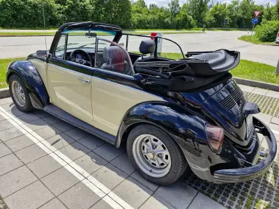 Gebraucht VW Käfer 75 PS (55 kW) 1976 Beige Cabrio