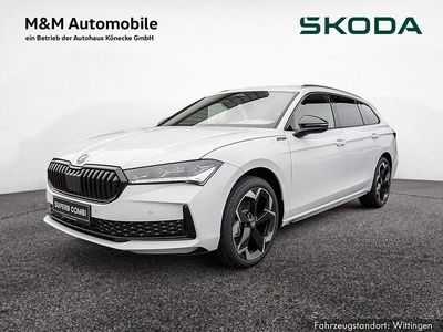 Purity weiss Neu 2025 Skoda Superb SportLine Kombi | 60.588 €
