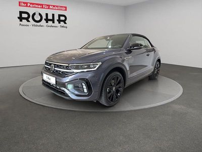 Rauchgrau metallic / schwarz Neu 2025 VW T-Roc Cabriolet R-line Cabrio | 47.980 € (Teuer)