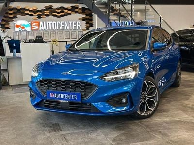 Blau Gebraucht 2019 Ford Focus ST-Line Limousine | 17.199 € (Fairer Preis)