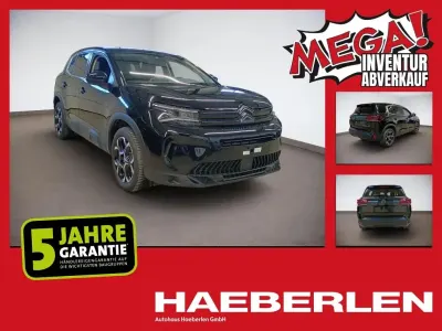 Gebraucht Citroën C5 Aircross 136 PS (100 kW) 2025 Lackierung schwarz perla nera/typ aussen (metallic) SUV