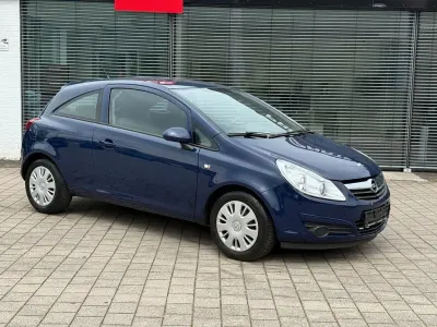 Gebraucht Opel Corsa Edition 80 PS (58 kW) 2008 Blau Kleinwagen