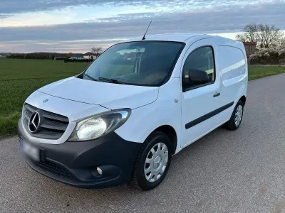 Gebraucht Mercedes Citan 108 75 PS (55 kW) 2014 Weiß Van / Kleinbus