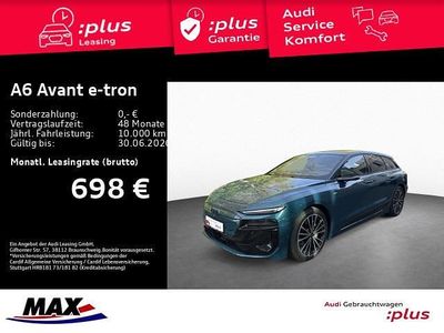 Brugt Audi A6 e-tron S-Line 314 kW (428 HK) 2025 Blå Stationcar