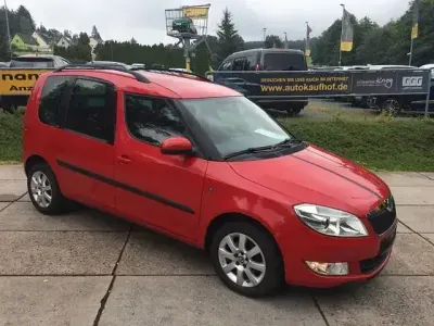 Gebraucht Skoda Roomster Ambition 86 PS (63 kW) 2013 Rot Van / Kleinbus