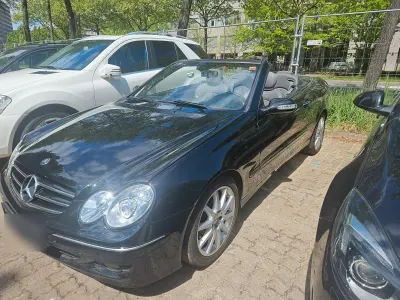 Gebraucht Mercedes CLK200 Avantgarde 170 PS (125 kW) 2007 Schwarz Cabrio
