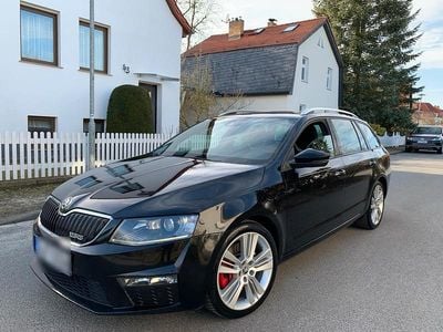 Gebraucht Skoda Octavia vRS 184 PS (135 kW) 2014 Schwarz Kleinwagen