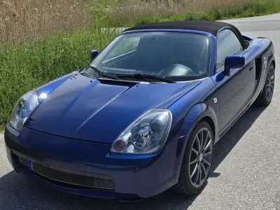 Gebraucht Toyota MR2 140 PS (102 kW) 2002 Blau Cabrio