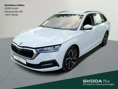 Gebraucht Skoda Octavia Ambition 204 PS (150 kW) 2023 2y moonweiss metallic Kombi