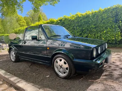 Brugt VW Golf Cabriolet Classicline 98 HK (72 kW) 1991 Grøn Cabriolet