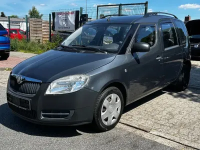 Gebraucht Skoda Roomster Plus Edition 69 PS (50 kW) 2009 Grau Van / Kleinbus