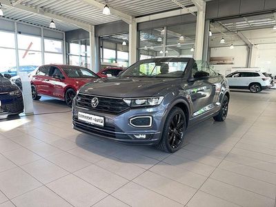 Gebraucht VW T-Roc Cabriolet R-line 150 PS (110 kW) 2021 Grau Cabrio