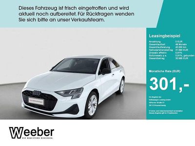 Gletscherweiß (metallic) Gebraucht 2025 Audi A3 Advanced Plus Limousine | 31.690 € (Superpreis)
