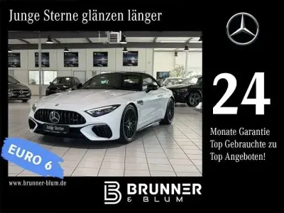 Second-hand Mercedes SL63 AMG Premium Plus 585 CP (430 kW) 2025 Alb Cabrio