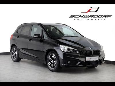 Gebraucht BMW 220 Active Tourer Sport Line 190 PS (139 kW) 2017 Schwarz Van / Kleinbus