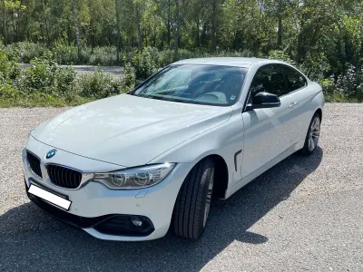 Gebraucht BMW 420 Coupé Sport Line 184 PS (135 kW) 2014 Weiß Coupé