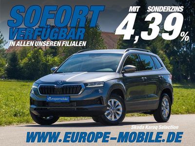 Neu Skoda Karoq Selection 150 PS (110 kW) 2025 Graphitegrau metallic/grau SUV
