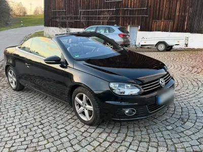 Gebraucht VW Eos 160 PS (117 kW) 2011 Schwarz Cabrio