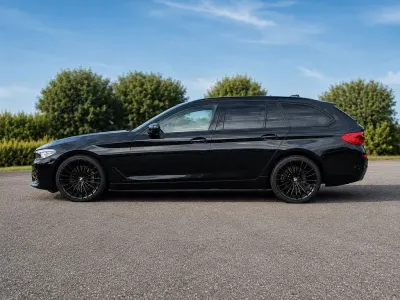 Gebraucht BMW 525 Luxury Line 231 PS (169 kW) 2018 Schwarz Kombi