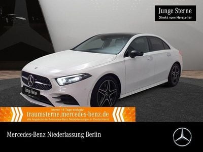 Używany Mercedes A250 AMG line 224 KM (164 kW) 2022 Biały Sedan/Limuzyna