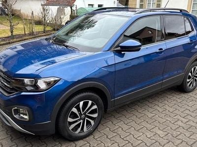 Gebraucht VW T-Cross Active 110 PS (80 kW) 2022 Blau SUV