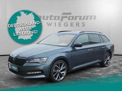 gebraucht Skoda Superb Combi 2,0 TDI SportLine DSG+Navi+ACC+Cant