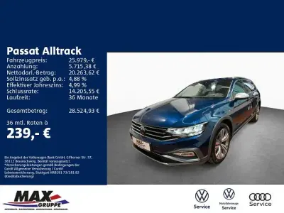 Brugt VW Passat Alltrack 200 HK (147 kW) 2022 Blå Stationcar