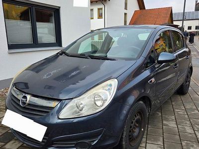 Gebraucht Opel Corsa Edition 80 PS (58 kW) 2008 Blau Kleinwagen