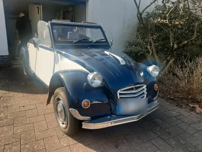 Gebraucht Citroën 2CV 28 PS (20 kW) 1982 Blau Limousine
