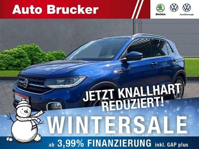 Blau Gebraucht 2022 VW T-Cross R-line SUV | 19.918 € (Etwas zu teuer)