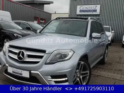 Brugt Mercedes GLK250 AMG line 204 HK (150 kW) 2012 Sølv SUV