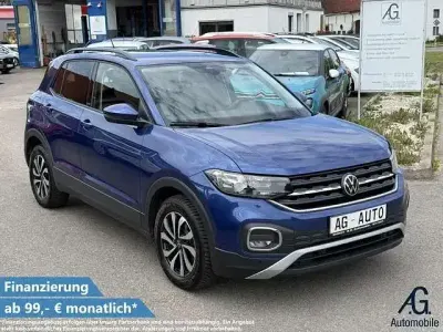 Gebraucht VW T-Cross Active 110 PS (80 kW) 2022 Reef blue metallic SUV