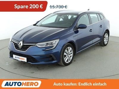 Gebraucht Renault Mégane GrandTour Zen 140 PS (102 kW) 2021 Blau Kombi